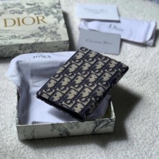 30 MONTAIGNE 여권 홀더 블루 Dior Oblique 자카드 S2095